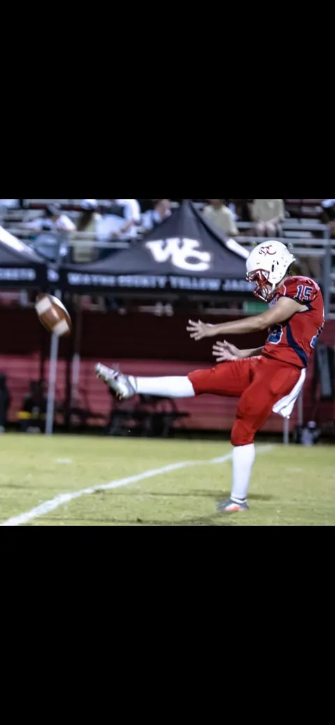 Coached athlete — state and national champion kicker